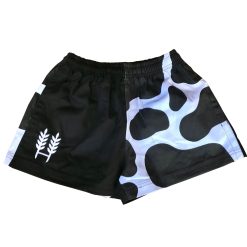 BLACK HOLSTEIN (ZIP POCKETS) Hexby Holstein Harlequin Shorts With Zips