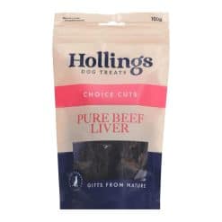 Hollings Air Dried Pure Beef Liver - 100g - Image