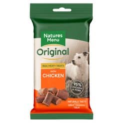 Natures Menu Real Meaty Dog Treats - Chicken - 60g - Image