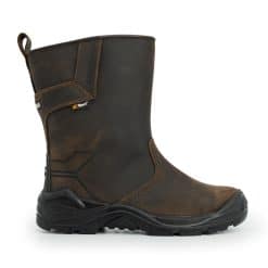 Xpert Invincible S3 Safety Waterproof Rigger Boot Brown - BROWN
