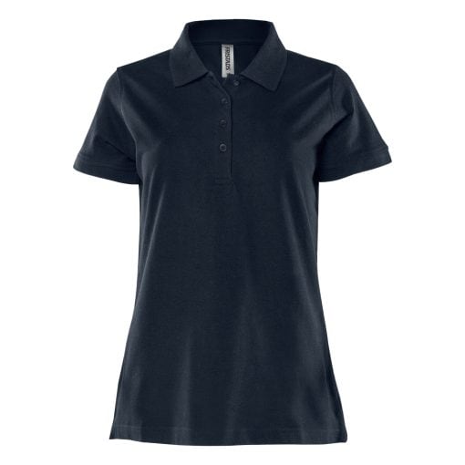 Dark Navy Fristads Womens Cotton Polo Shirt