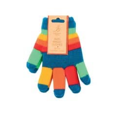 Blue Multi Childs double Layer Glove