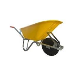 ProMech Bruiser Wheelbarrow - 100L - Yellow - Image