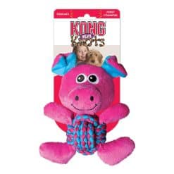 KONG Weave Knot Pig Dog Toy - Image